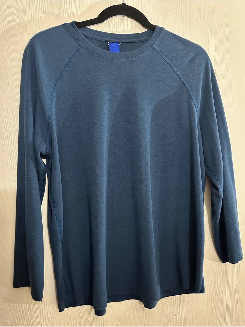 Kit and Ace Men's Performance Crewneck - Slate Blue